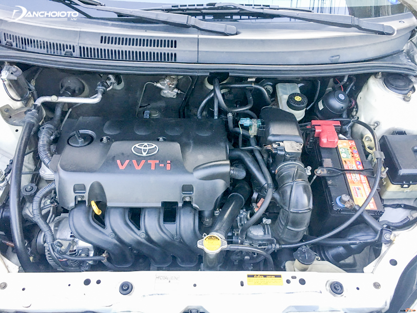 Động cơ Toyota Vios 2005 khá tiết kiệm nhiên liệu