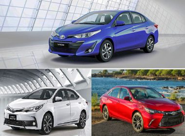 Sedan của Toyota đứng đầu về khả năng giữ giá trên thị trường