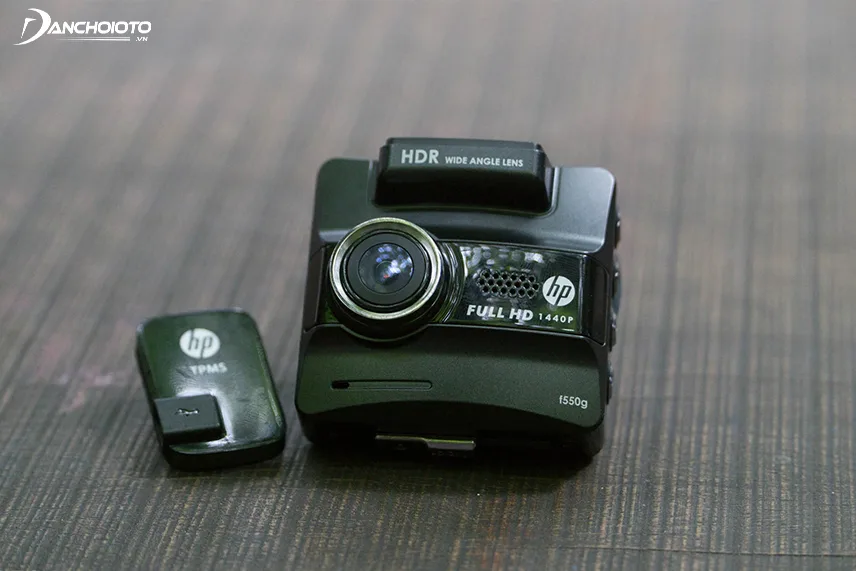 Camera hành trình HP không hỗ trợ ngôn ngữ tiếng Việt