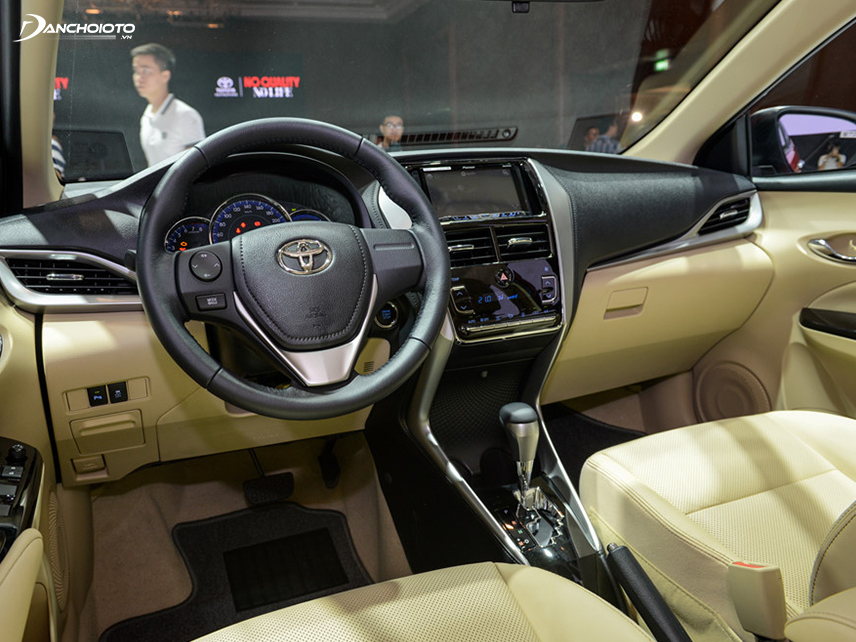 Không gian nội thất xe Toyota Vios 2018