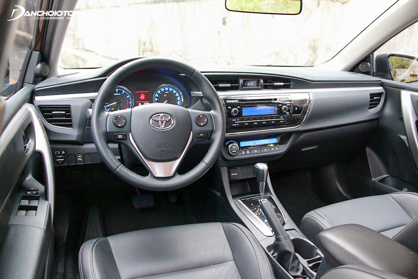 Nội thất của Toyota Corolla
