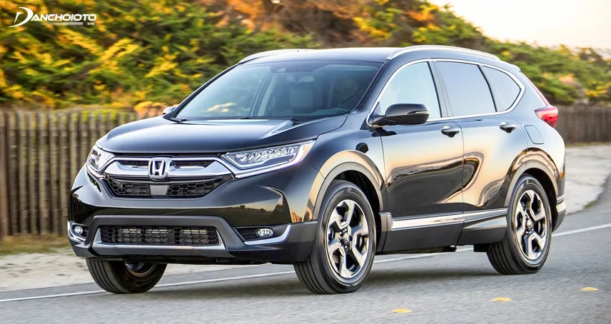 Honda CRV 2017 lần đầu tiên xuất hiện trên đường phố