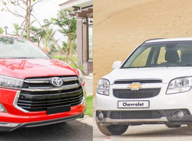 Chạy dịch vụ nên mua Toyota Innova 2018 hay Chevrolet Orlando 2018?