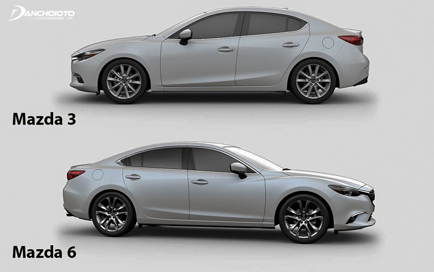  Compara Mazda 3 y Mazda 6