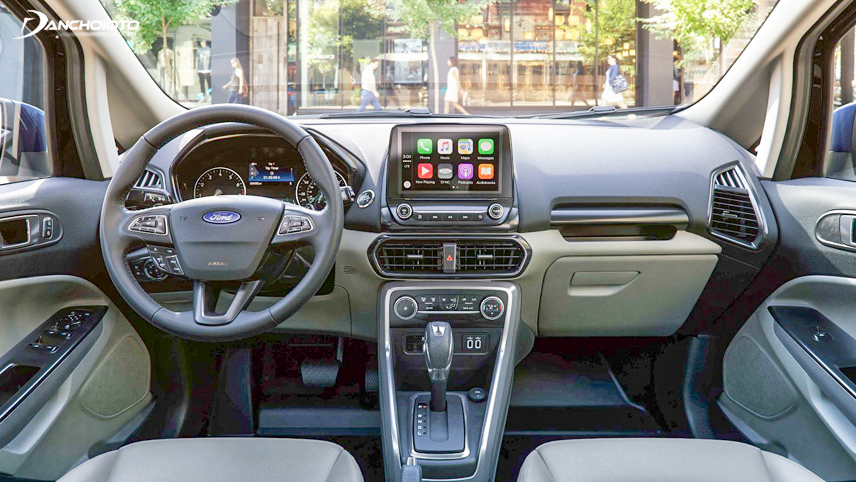 Ford Ecosport đã được nâng cấp khoang lái hoàn toàn