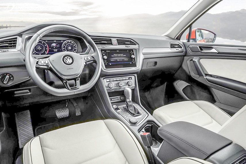 Khoang cabin của Volkswagen Tiguan Allspace 2018