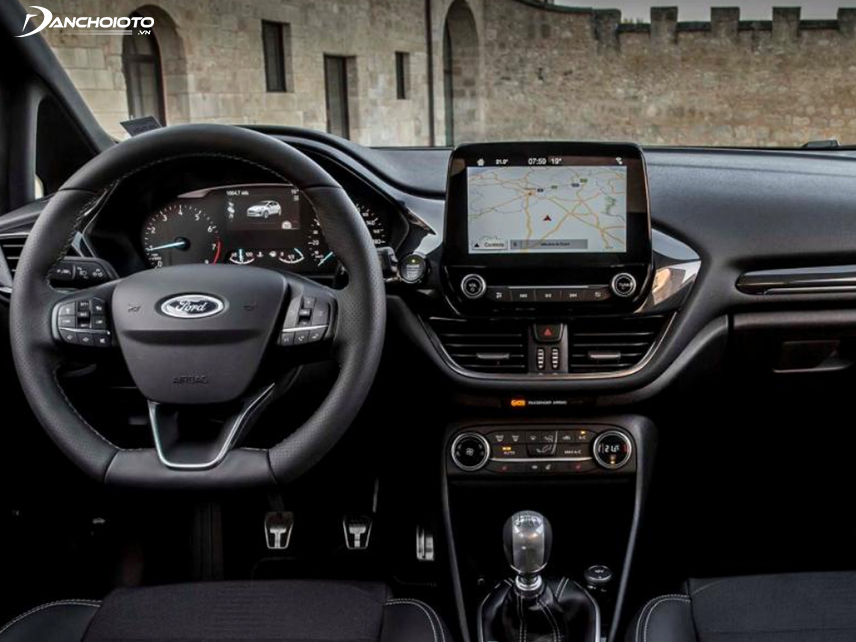 Màn hình cảm ứng dạng tablet của Ford Fiesta 2018