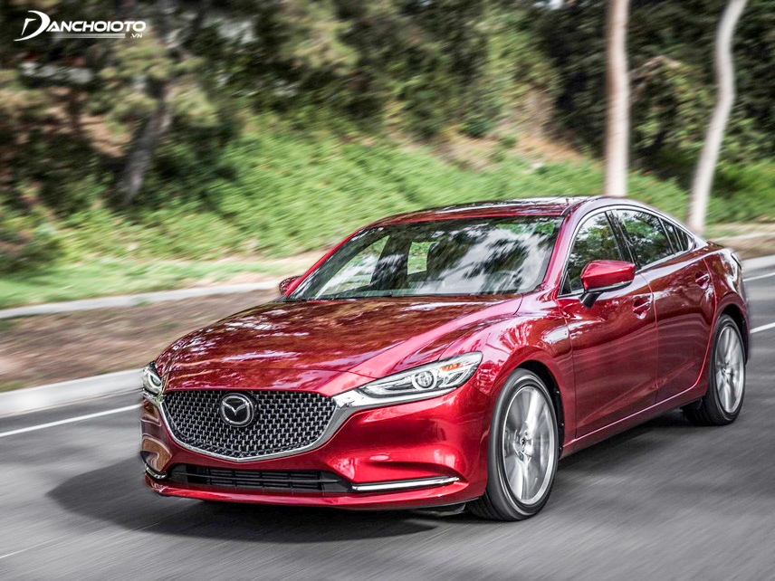 Mazda 6 2018 sử dụng động cơ loại 4 xy lanh, tăng áp có dung tích 2,5 lít