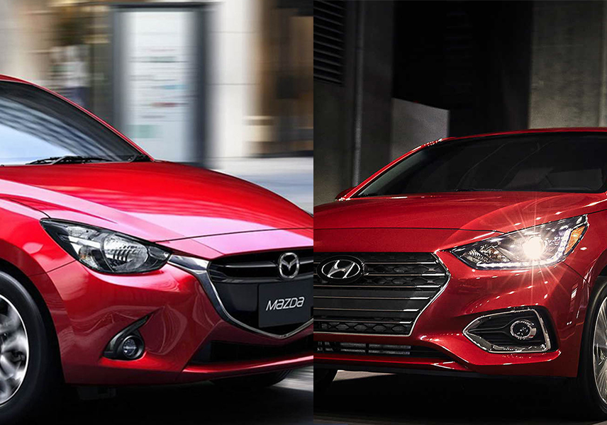  Compara Hyundai Accent e Mazda 2