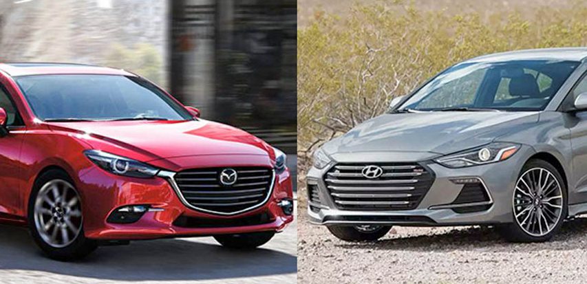  Compara Hyundai Elantra Sport e Mazda 3