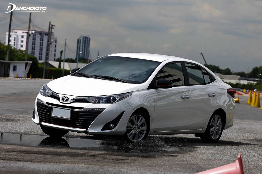 Toyota Vios có thiết kế ngoại hình mang phong cách trung tính