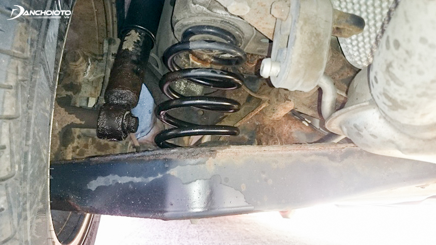 Need to determine if the vehicle's suspension system has a problem or not
