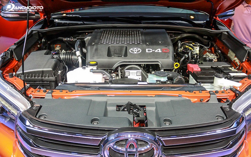 Động cơ của Toyota Hilux 2016 phiên bản 3.0G 4x4 AT