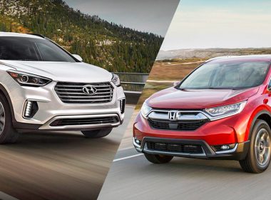 Honda CR-V 2018 và Hyundai SantaFe 2018: Sự cạnh tranh khốc liệt trong mức giá xe 1 tỷ