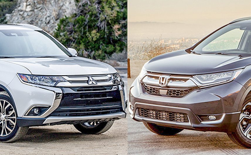 So sánh Honda CR-V và Mitsubishi Outlander