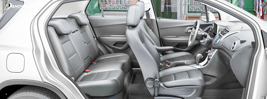 Không gian nội thất Chevrolet Trax 2018 đáp ứng đủ sự rộng rãi