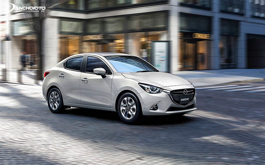 Mazda 2 2018 có thiết kế ngoại hình trẻ trung và hiện đại