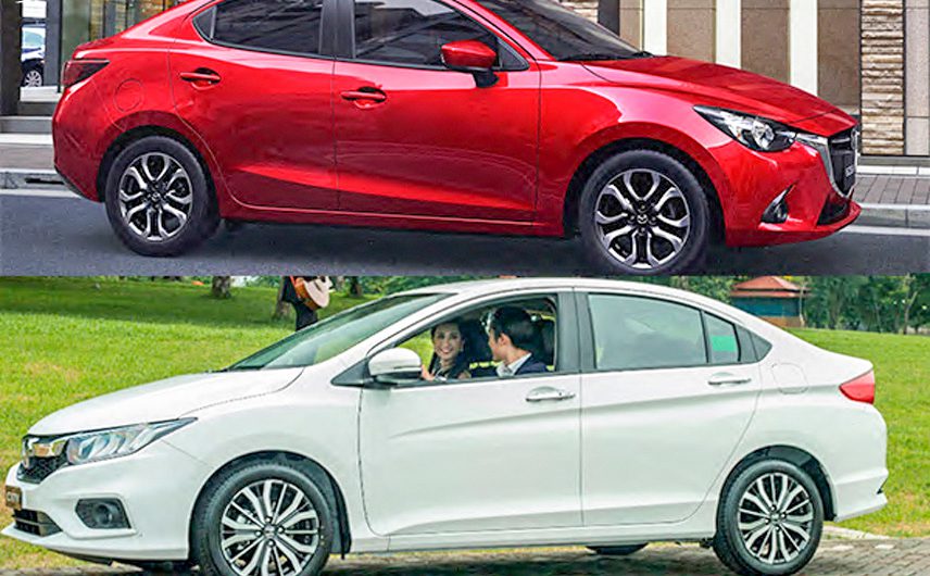 So sánh Honda City và Mazda 2 cũ: Nên mua xe nào?