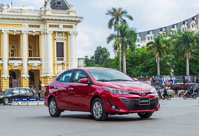 Toyota Vios êm ái nhờ hệ thống treo khá mềm
