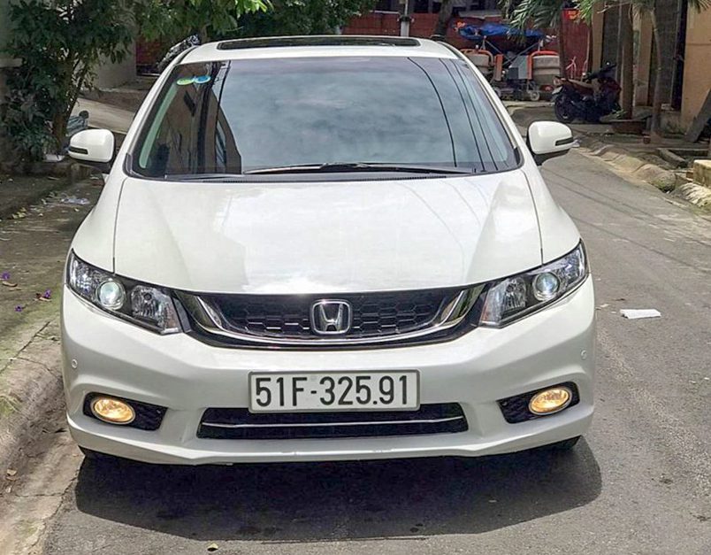 5599 bán xe Sedan HONDA Civic 2015 màu Bạc giá 520 triệu ở Hà Nội