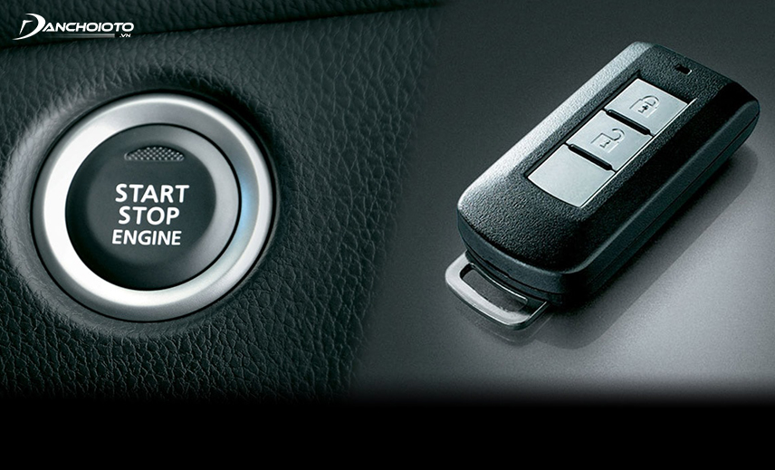 Hệ thống chìa khóa thông minh Mitsubishi Pajero Sport