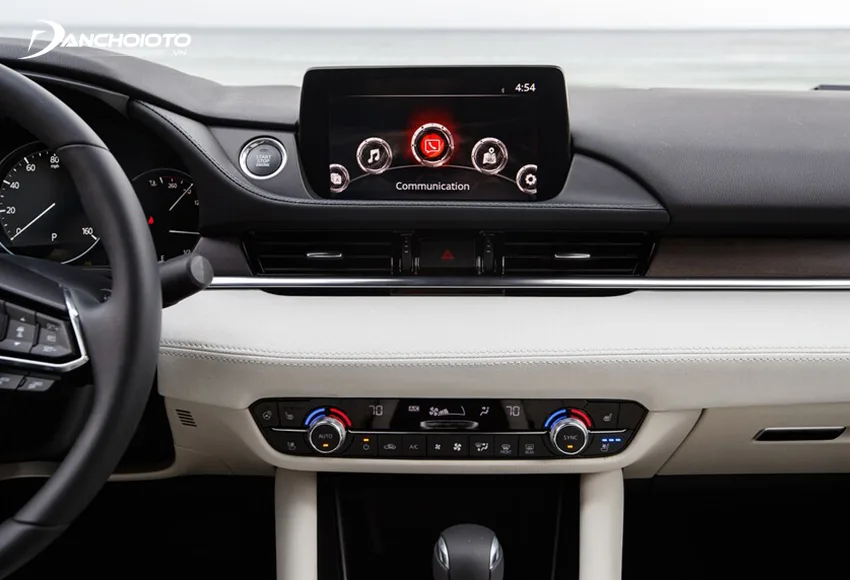 Mazda 6 2020 được nâng cấp màn hình cảm ứng trung tâm từ 7 inch lên 8 inch