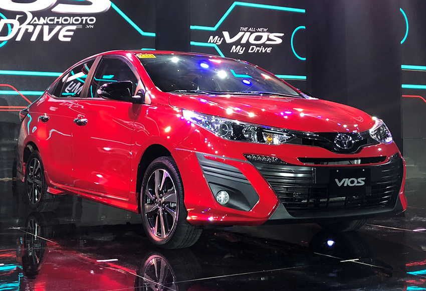 Toyota Vios vẫn trung thành với phong cách trung tính thanh lịch