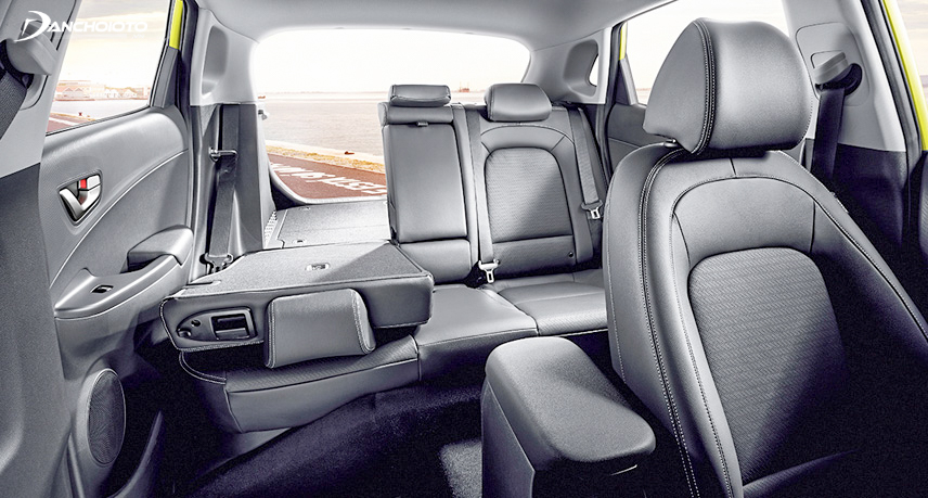 Hyundai Kona có thiết kế không gian nội thất sang trọng hơn
