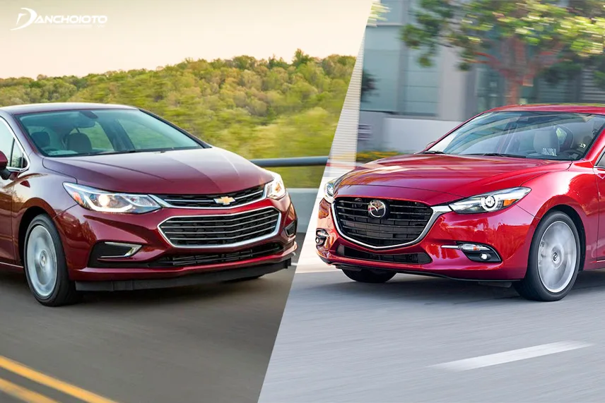 So sánh Mazda 3 và Chevrolet Cruze