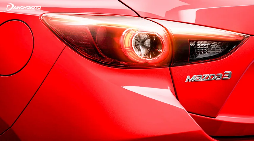 Cụm đèn hậu bắt mắt của Mazda 3