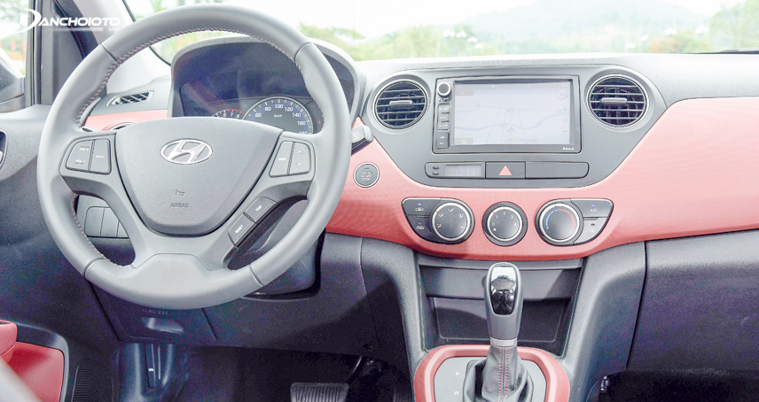 Hyundai Grand i10 sở hữu trang bị tiện nghi hiện đại hơn đối thủ