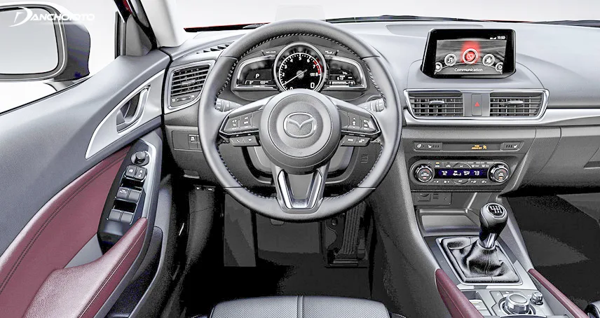 Mazda 3 được trang bị hệ thống tiện nghi hiện đại