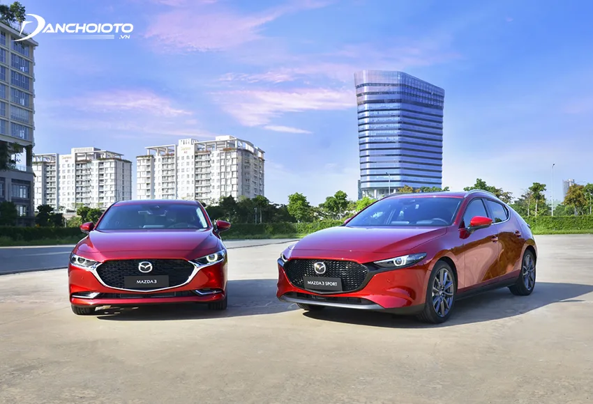Mazda 3 2020 mang đến cho người mua 2 dòng sedan và hatchback