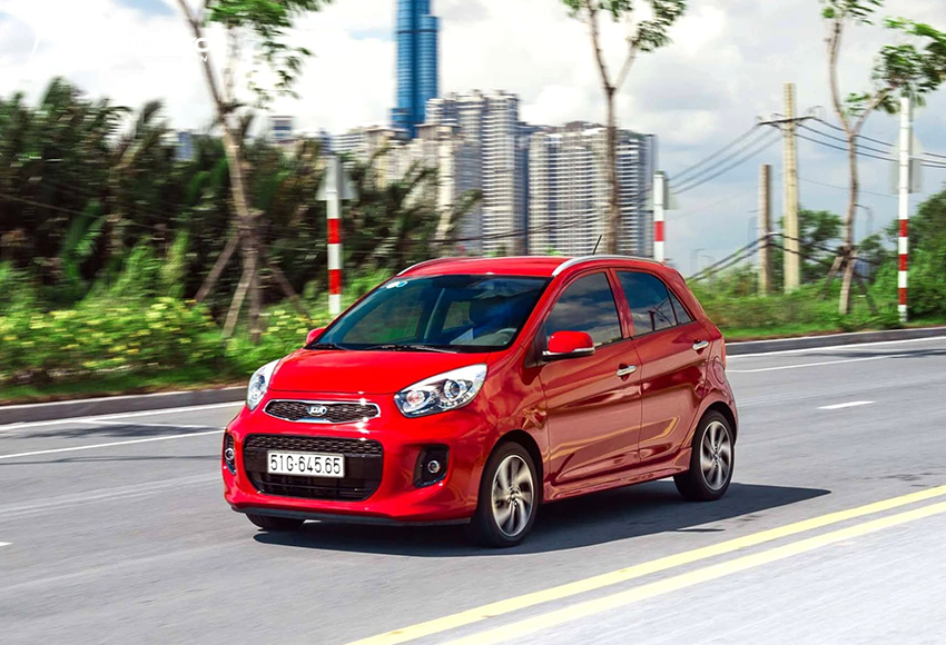 Kia Morning có thể di chuyển thoải mái trong đô thị