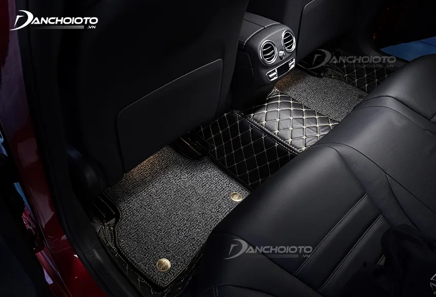 Thảm lót sàn ô tô 5D, 6D được xem là loại thảm trải sàn ô tô cao cấp nhất hiện nay, đang rất "hot"