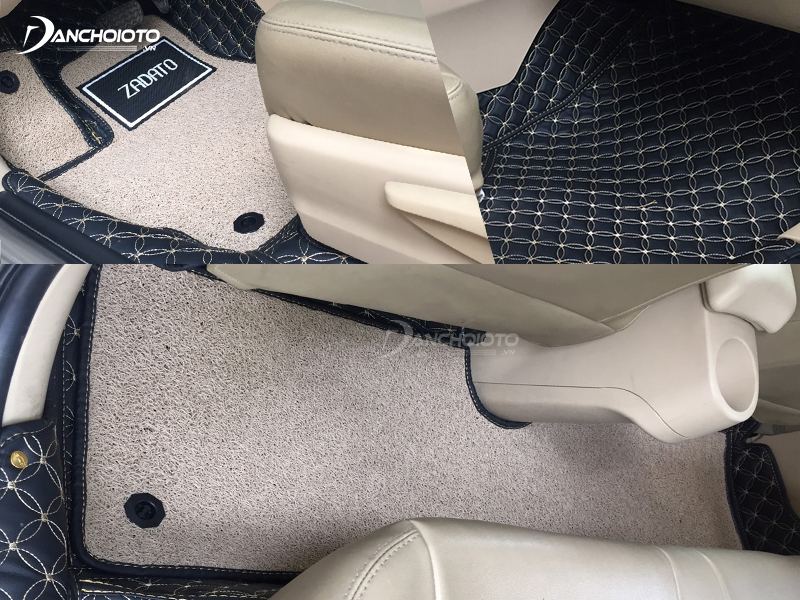 Thảm trải sàn ô tô 5D, 6D giúp nâng tầm đẳng cấp xế cưng