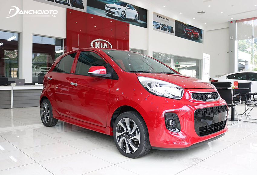 Thân xe Kia Morning 2020 năng động với form nhỏ gọn kết hợp cùng các đường dập gân sắc sảo