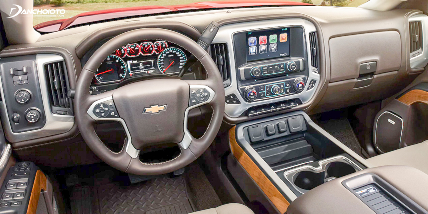 Chevrolet Silverado 2018 có hệ thống giải trí hiện đại