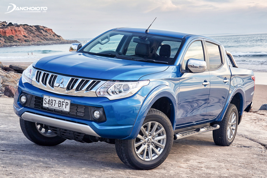 Mitsubishi Triton 2018 có thiết kế ngoại thất hầm hố