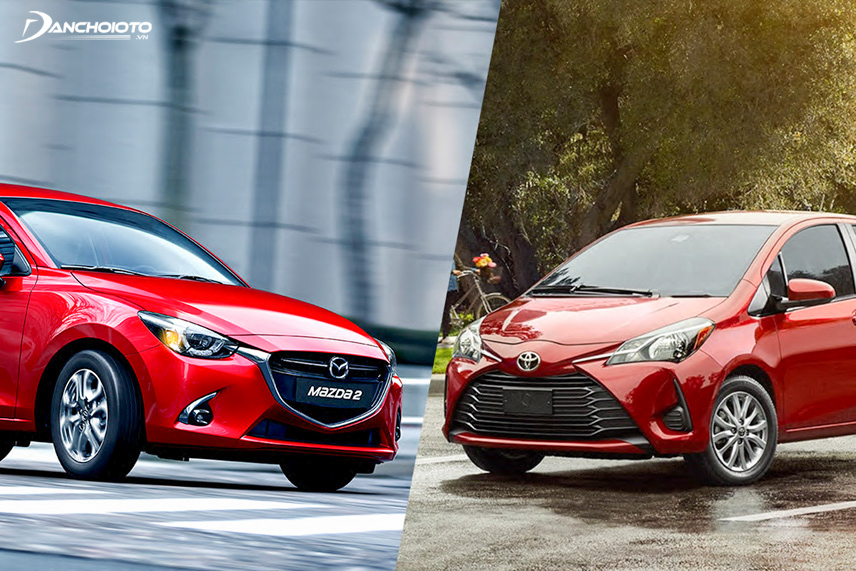 Toyota Yaris 2018 và Mazda 2 2018