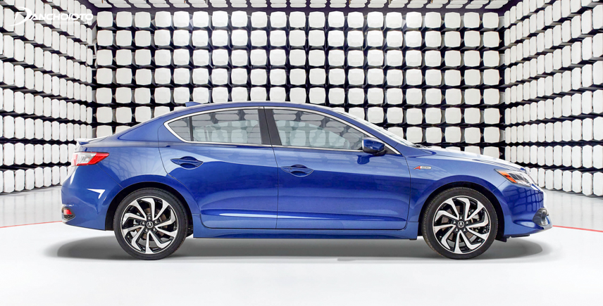 Bộ la zăng Acura ILX 2018 có kích thước 17inch tạo điểm nhấn cho thân xe