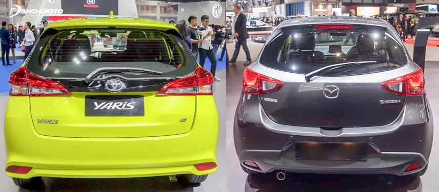 Compara Toyota Yaris e Mazda 2