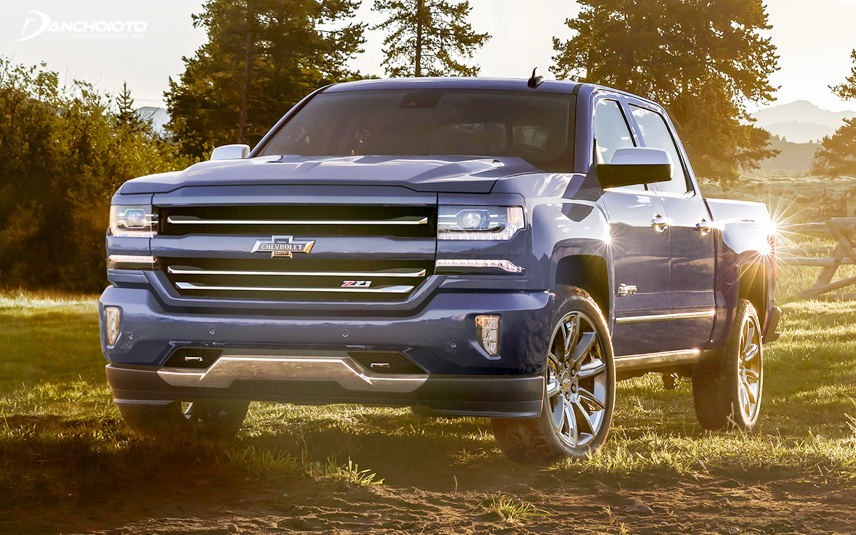 Phần đầu của Chevrolet Silverado 2018