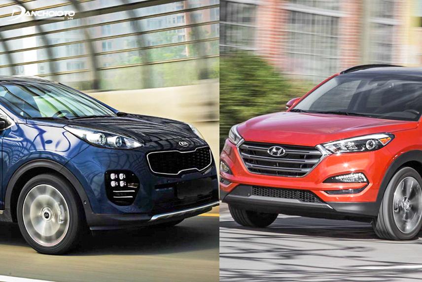 Lựa chọn Hyundai Tucson hay Kia Sportage tùy thuộc vào thị hiếu của khách hàng