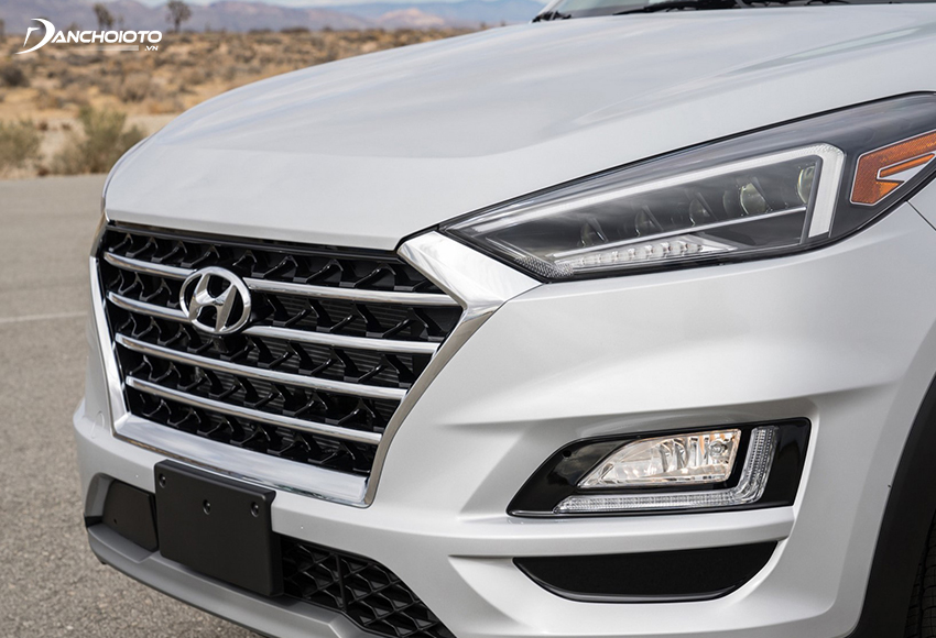 Lưới tản nhiệt Hyundai Tucson 2020 ấn tượng, sắc sảo và cứng cáp hơn