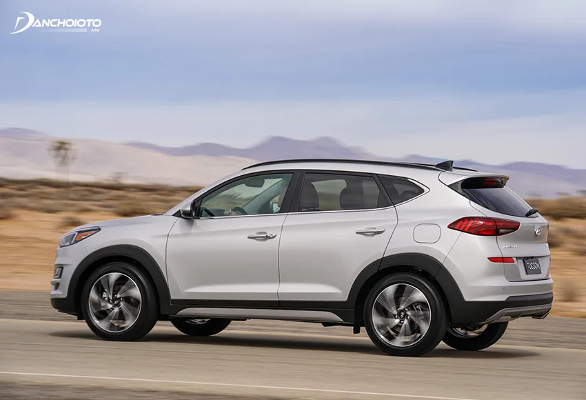 Thân xe Hyundai Tucson 2020 khoẻ khoắn và năng động hơn