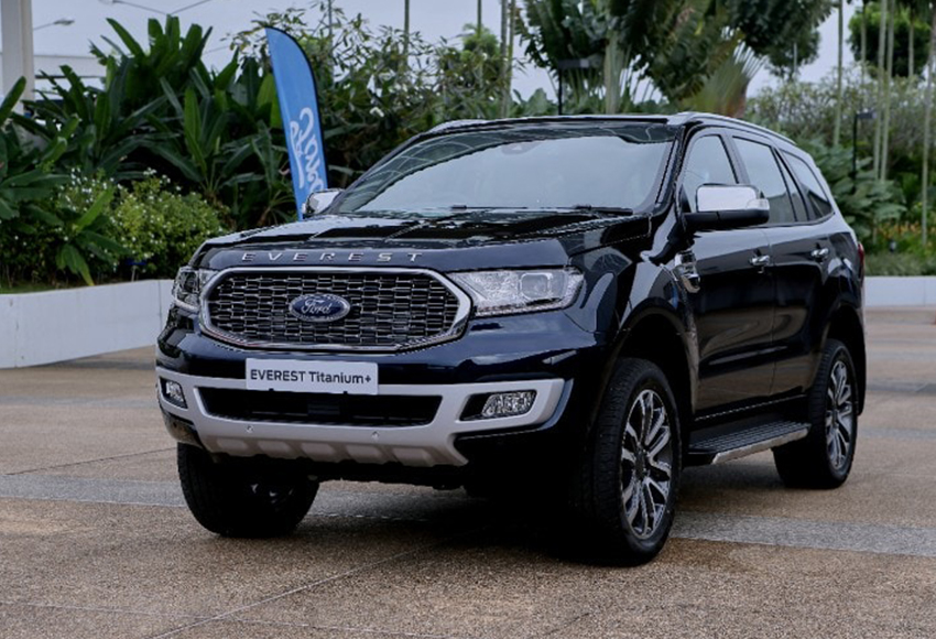 Ford Everest 2022: Giá xe lăn bánh & đánh giá thông số kỹ thuật