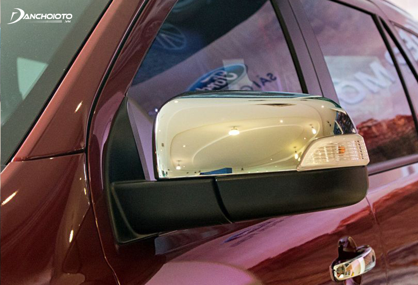 Gương chiếu hậu ngoài Everest mạ chrome sáng bóng