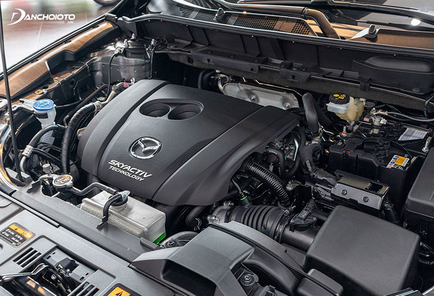 Mazda CX-8 2020 sử dụng động cơ Skyactiv-G 2.5L