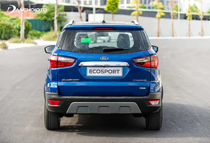 Ford EcoSport đã chính thức “cắt bỏ” lốp dự phòng ở cửa sau